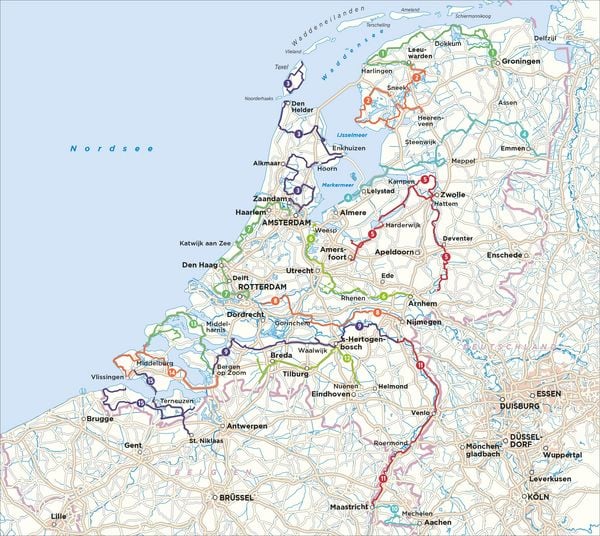 Produktbild: Niederlande mit dem Wohnmobil