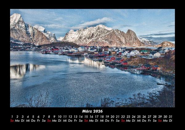 Produktbild: Berge 2026 Fotokalender DIN A3