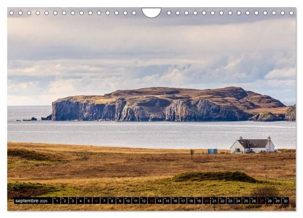 Produktbild: HIGHLAND, Lumi&egrave;res d'Ecosse (Calendrier mural 2026 DIN A4 vertical), CALVENDO calendrier mensuel
