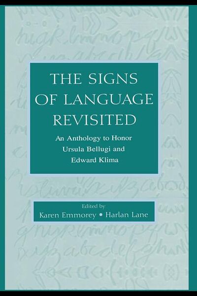 Produktbild: The Signs of Language Revisited