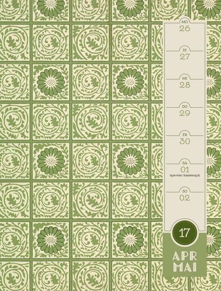 Produktbild: Patterns Wochenplaner Kalender 2027