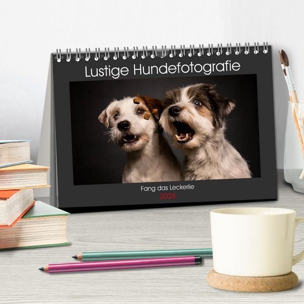 Produktbild: Fang das Leckerlie (Tischkalender 2026 DIN A5 quer), CALVENDO Monatskalender