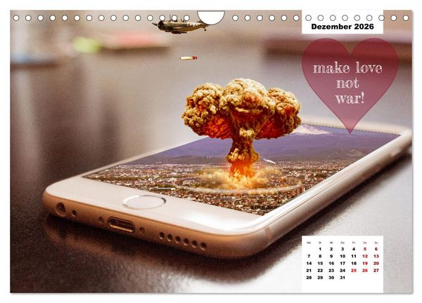 Produktbild: Handy-Kunst by VogtArt (Wandkalender 2026 DIN A4 quer), CALVENDO Monatskalender