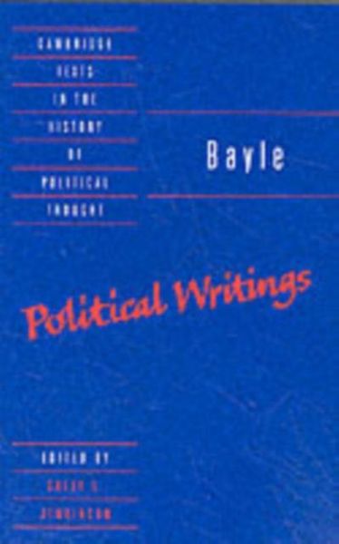 Produktbild: Bayle: Political Writings