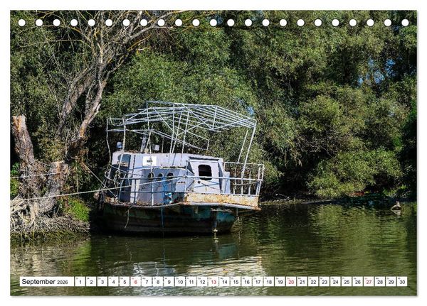 Produktbild: Rund um das Donaudelta (Tischkalender 2026 DIN A5 quer), CALVENDO Monatskalender