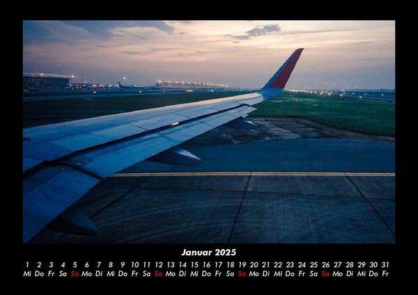 Produktbild: Flugzeuge 2025 Fotokalender DIN A3