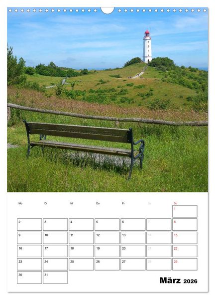 Produktbild: R&uuml;gen und Hiddensee - Bilder eines Sommers / Planer (Wandkalender 2026 DIN A3 hoch), CALVENDO Monatskalender