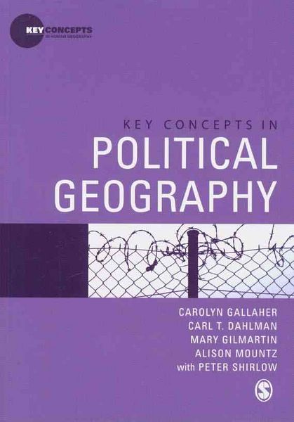Produktbild: Gallaher, C: Key Concepts in Political Geography