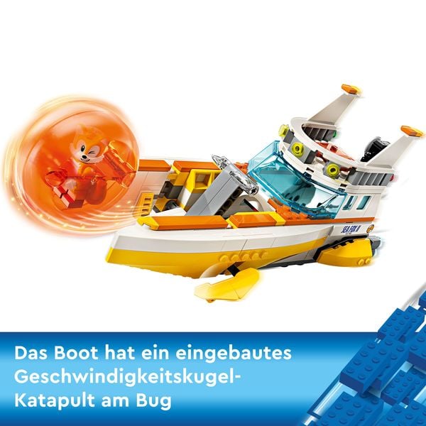 Produktbild: LEGO Sonic the Hedgehog Tails’ Abenteuerboot, Videospiel-Spielzeug 76997
