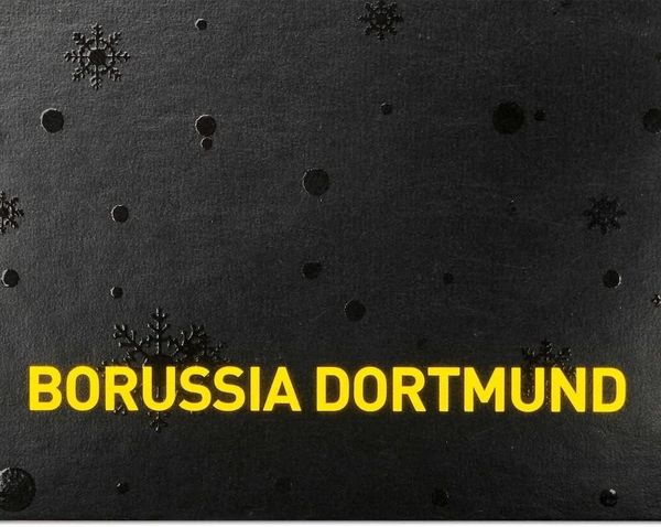Produktbild: Borussia Dortmund BVB Weihnachtsgru&szlig;karte, 1 Stk