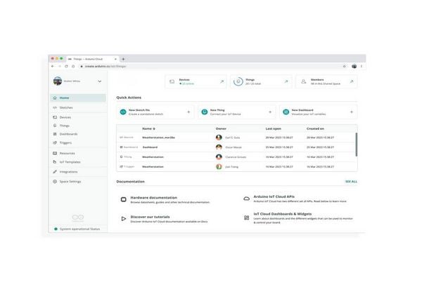 Produktbild: Arduino 1 year Arduino Cloud Maker Plan Cloud-Zertifikat Passend f&uuml;r (Entwicklungskits): Arduino