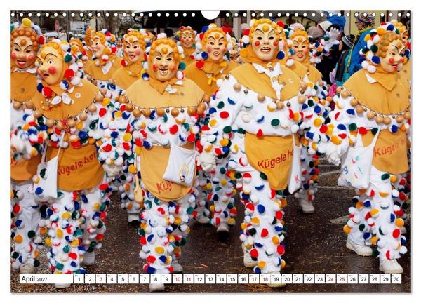 Produktbild: Fasnet in Oberschwaben und auf der Alb (Wandkalender 2027 DIN A3 quer), CALVENDO Monatskalender