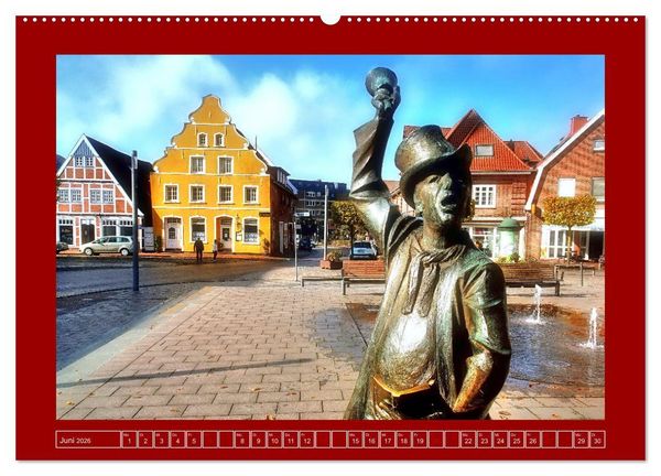 Produktbild: 625 Jahre Otterndorf - Gr&uuml;ne Stadt am Meer (Wandkalender 2026 DIN A2 quer), CALVENDO Monatskalender