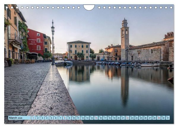 Produktbild: Lake Garda Mediterranean oasis in Northern Italy (Wall Calendar 2026 DIN A4 landscape), CALVENDO 12 Month Wall Calendar