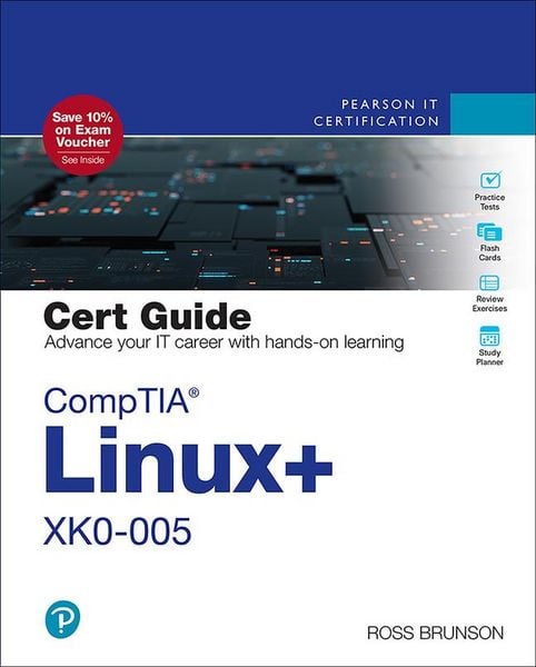 Produktbild: Comptia Linux+ Xk0-005 Cert Guide