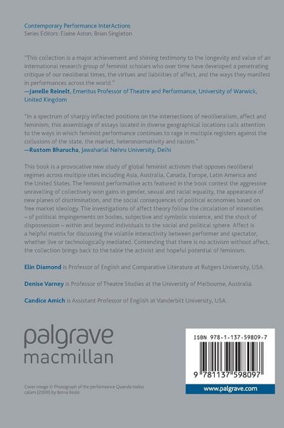 Produktbild: Performance, Feminism and Affect in Neoliberal Times