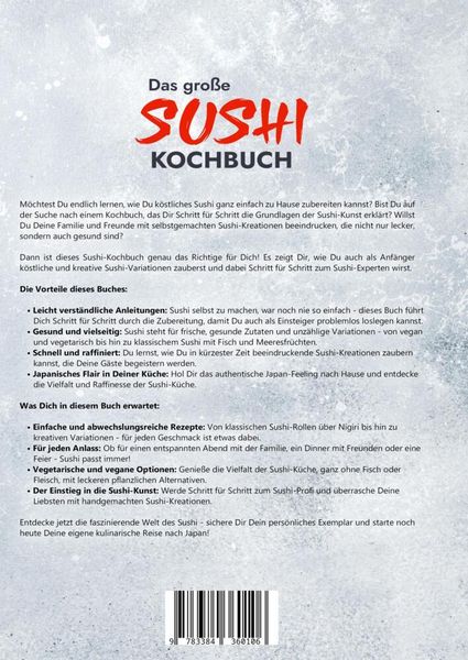 Produktbild: Das gro&szlig;e Sushi Kochbuch