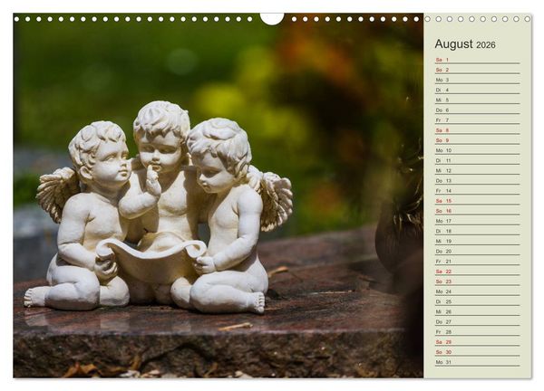 Produktbild: Engel - Begleiter f&uuml;r jeden Tag (Wandkalender 2026 DIN A3 quer), CALVENDO Monatskalender