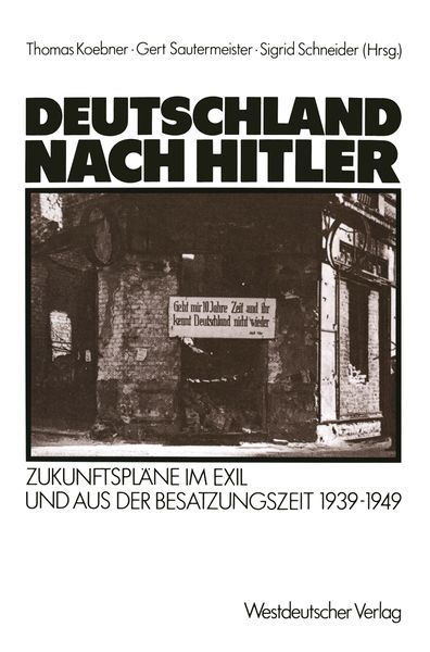 Produktbild: Deutschland nach Hitler