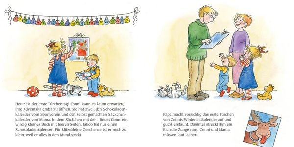 Produktbild: LESEMAUS 58: Conni feiert Weihnachten