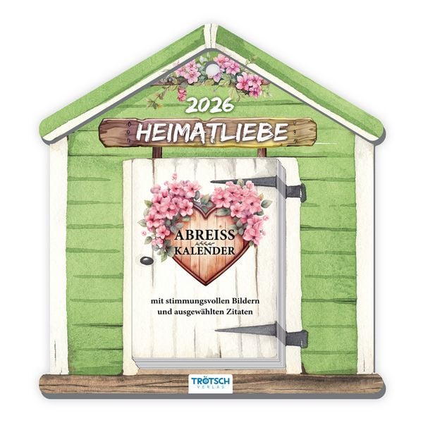 Produktbild: Trötsch Abreißkalender Heimatliebe 2026