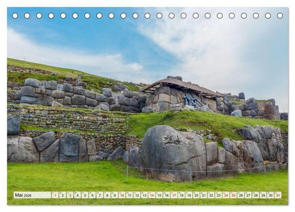 Produktbild: Faszination Peru &ndash; Natur und Kultur (Tischkalender 2026 DIN A5 quer), CALVENDO Monatskalender