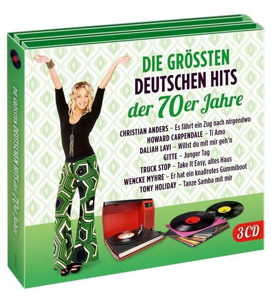 Die größten deutschen Hits der 70er Jahre