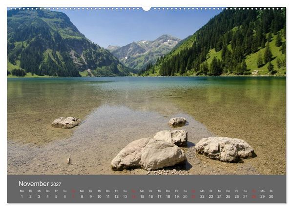 Produktbild: Tannheimer Tal (Wandkalender 2027 DIN A2 quer), CALVENDO Monatskalender