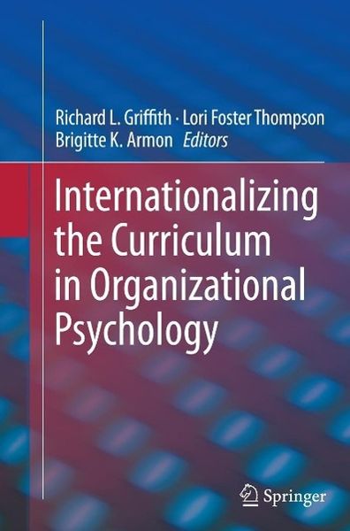 Produktbild: Internationalizing the Curriculum in Organizational Psychology