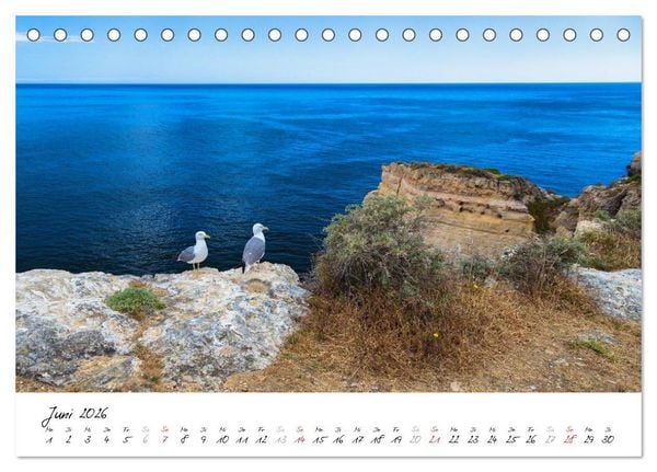 Produktbild: Portugals S&uuml;den - Die Algarve (Tischkalender 2026 DIN A5 quer), CALVENDO Monatskalender