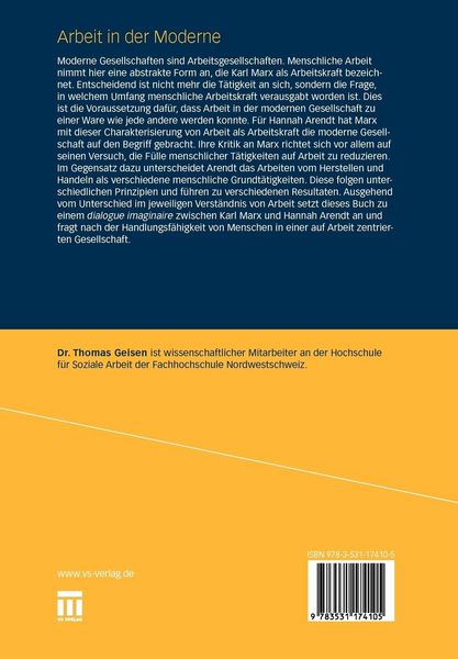Produktbild: Arbeit und Subjektwerdung in der Moderne