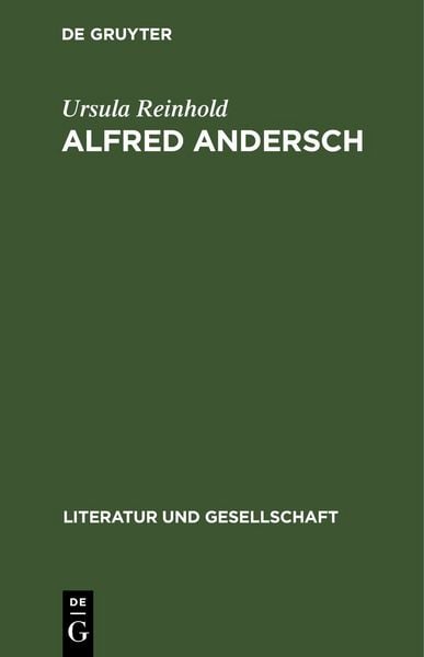 Produktbild: Alfred Andersch