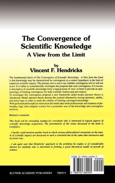 Produktbild: The Convergence of Scientific Knowledge