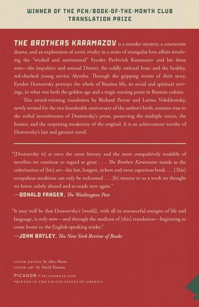 Produktbild: Brothers Karamazov (Bicentennial Edition)