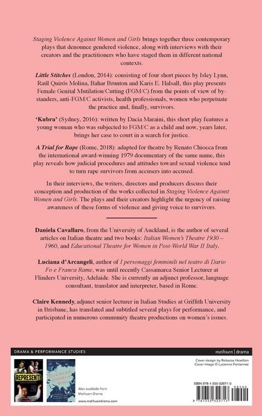 Produktbild: Staging Violence Against Women and Girls