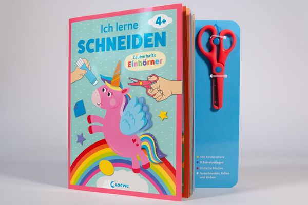 Produktbild: Ich lerne schneiden - Zauberhafte Einh&ouml;rner