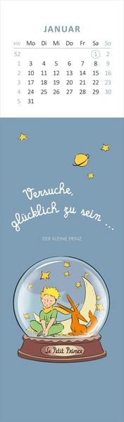 Produktbild: Lesezeichenkalender Man sieht nur mit dem Herzen gut 2028