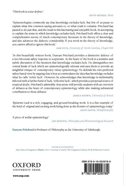 Produktbild: Epistemic Luck