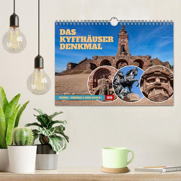 Produktbild: Das Kyffh&auml;user Denkmal (Wandkalender 2026 DIN A4 quer), CALVENDO Monatskalender