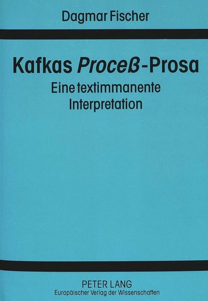 Produktbild: Kafkas &laquo;Proce&szlig;&raquo;-Prosa