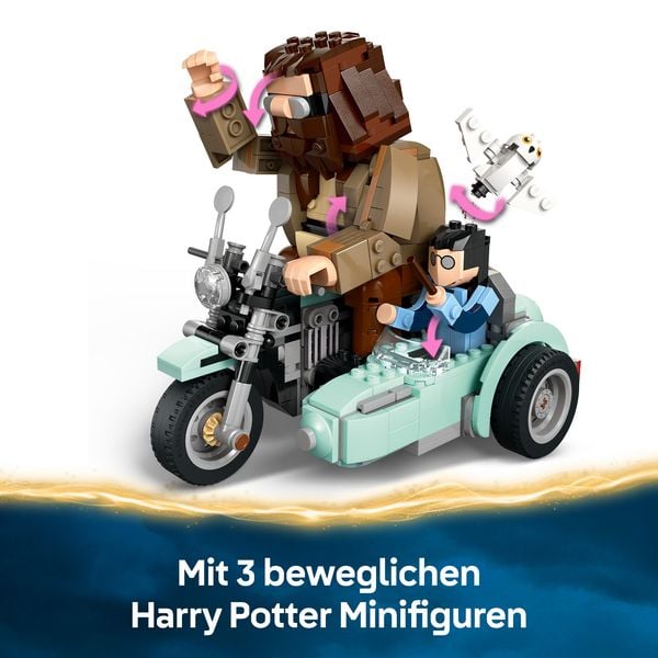 Produktbild: LEGO Harry Potter 76443 Hagrids und Harrys Motorradtour, Spielzeug