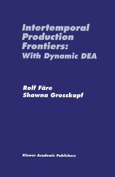 Produktbild: Intertemporal Production Frontiers: With Dynamic DEA