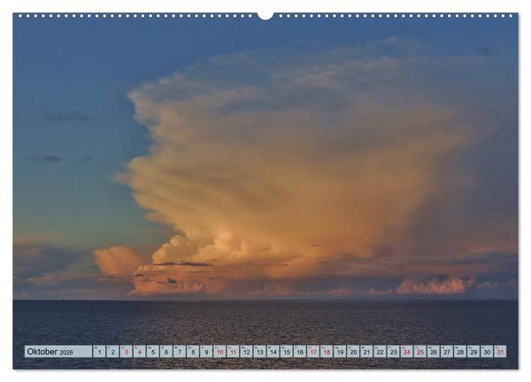Produktbild: Sonne, Sand und Meer. Farben der K&uuml;ste (Wandkalender 2026 DIN A2 quer), CALVENDO Monatskalender
