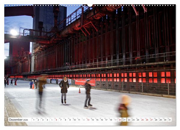 Produktbild: Die Zechen im Ruhrpott (Wandkalender 2026 DIN A2 quer), CALVENDO Monatskalender