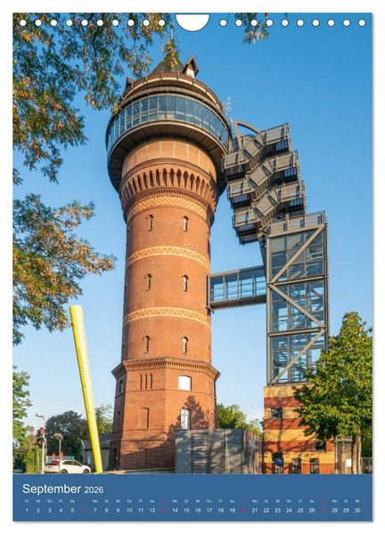Produktbild: Wassert&uuml;rme im Ruhrgebiet (Wandkalender 2026 DIN A4 hoch), CALVENDO Monatskalender