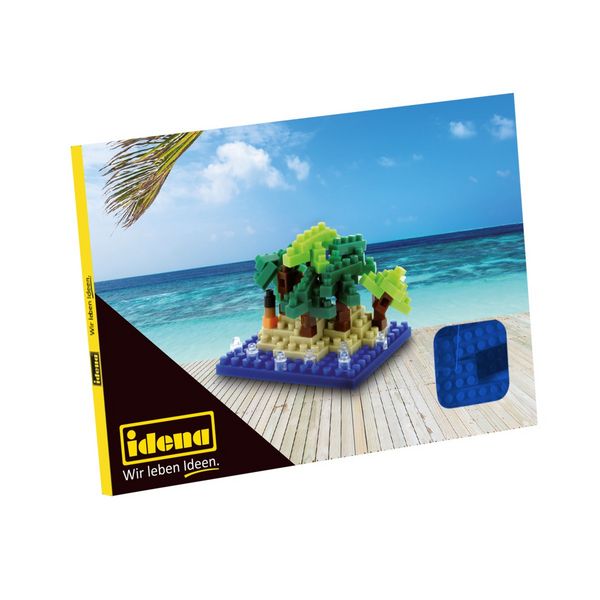 Produktbild: Idena Minibausteine Postkarte Happy Holiday