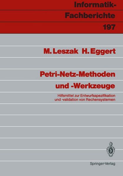 Produktbild: Petri-Netz-Methoden und -Werkzeuge