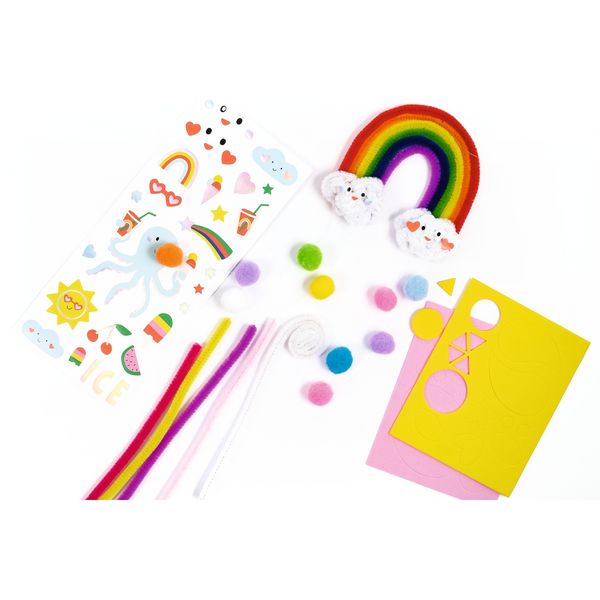 Produktbild: FOLIA&reg; Bastelset Pfeifenputzer Rainbow
