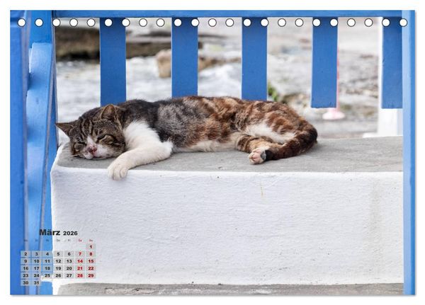 Produktbild: Griechenland - wo die G&ouml;tter zuhause sind (Tischkalender 2026 DIN A5 quer), CALVENDO Monatskalender