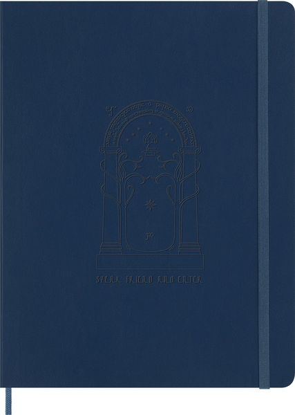 Produktbild: Moleskine Der Herr der Ringe Notizbuch, XL, liniert, fester Einband